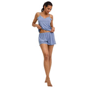 Falke Delicate Touch Shorts - Blauw Staal