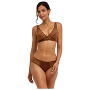 Falke Delicate Touch Driehoek Bralette - Hertenbruin