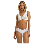 Falke Delicate Touch Driehoekbralette - Ivoor