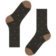 Falke Dot Socks - Brown