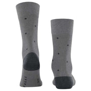 Falke Dot Socks - Steel Mel Grey