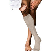 Falke No 9 Pure Fil d´Écosse Knee High Socks - Wheat Mel Beige