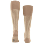 Falke Oxford Stripe Knee High Socks - Camel Brown