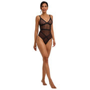 Falke Private Bondage Stringbodysuit - Zwart