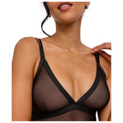 Falke Private Bondage Stringbodysuit - Zwart