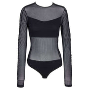 Falke Private Censored String-bodysuit - Zwart