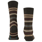 Falke Tinted Stripe Socks - Beech Green