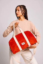 Achtertas Charlie Bowlingtas - Velvet Brick Oranje