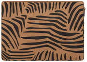 Hindbag Ava Kleine 13-inch Laptoptas - Kaneel Zebra Bruin