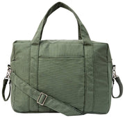 Roka Somerset grote katoenen canvas babytas - Wilggroen