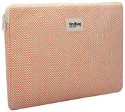 Hindbag Ava Small Weave 13inch Laptoptas - Koraalroze