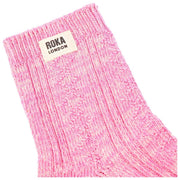 Roka Wallace Crew Sokken - Roze Anjer