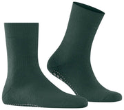 Falke Homepads pantoffelsokken - Pine Grove groen
