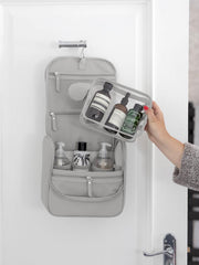 Stackers medium hangende toilettas - kiezelgrijs