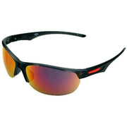 Foster Grant Sports Wrap Sunglasses - Black