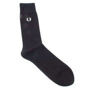 Fred Perry Classic Laurel Wreath Socks - Black/Snow White