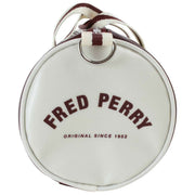 Fred Perry Classic Mini Barrel Bag - Ossenbloed/Ecru Crème