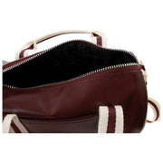 Fred Perry Classic Mini Barrel Bag - Ossenbloed/Ecru Crème