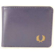 Fred Perry Coated Billfold Wallet - Navy