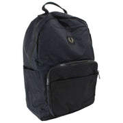 Fred Perry Crinkle Nylon Rugzak - Zwart