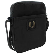 Fred Perry Crinkle Nylon Kleine Zijtas - Zwart