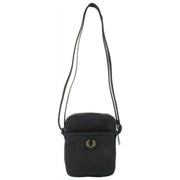 Fred Perry Crinkle Nylon Kleine Zijtas - Zwart
