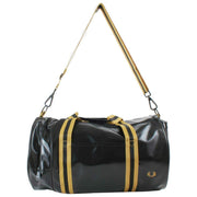 Fred Perry Tipped Classic Barrel Bag - Zwart/Goud