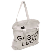 Gaston Luga Canvas Tote Bag - Wolk Crème