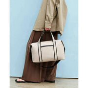 Gaston Luga Dash kleine weekendtas - taupe grijs