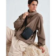 Gaston Luga Dash Verti Crossbody Tas - Zwart