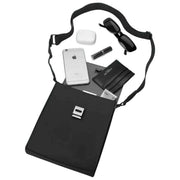 Gaston Luga Splash ID Crossbody Tas - Zwart