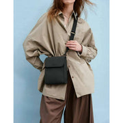 Gaston Luga Splash ID Crossbody Tas - Zwart