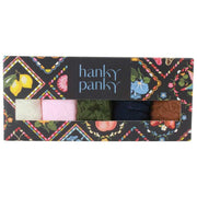 Hanky Panky Signature Lace 5 Pack Original Rise Strings - Marshmallow/Bliss/Boysenberry/Navy/Macchiato