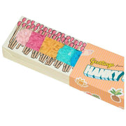 Hanky Panky Signature Lace Original Rise Matchbox 5-pack string - Rozewaterroze/Napels/Ginger/Seafoam Blue