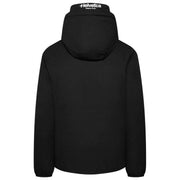 Helvetica Mountain Pioneers Eyeblock windjack met capuchon - zwart