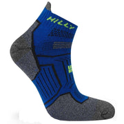 Hilly Twin Skin Socklets - Cobalt Blue/Grey Marl