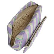 Hindbag Alix Extra Grote Toilettas - Groen/Parma Strepen