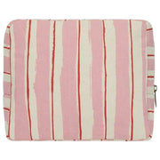 Hindbag Alix Extra Grote Toilettas - Roze/Rode Strepen