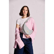 Achtertas Andrea Half Moon Bag - Blauwe Strepen