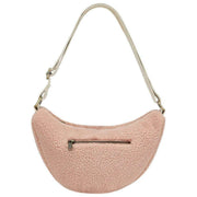 Achtertas Andrea Teddy Half Moon Tas - Poederroze