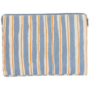 Hindbag Ava Medium 15inch Laptoptas - Oranje/Blauwe Strepen