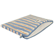 Hindbag Ava Medium 15inch Laptoptas - Oranje/Blauwe Strepen