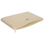 Hindbag Ava Medium Weave 15-inch laptoptas - Nude Beige