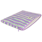 Hindbag Ava Kleine 13-inch Laptoptas - Groen/Parma Strepen