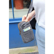 Hindbag Bill Telefoontasje - Denim Grijs