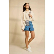 Achtertas Bill Telefoontasje - Luipaard Off White