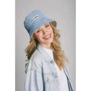 Hindbag Bob Bucket Hat - Denim Blauw