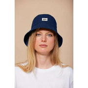 Achterzak Bob Bucket Hat - Marineblauw
