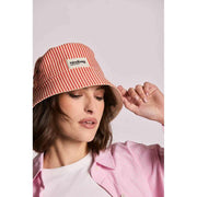 Hindbag Bob Bucket Hat - Rode strepen