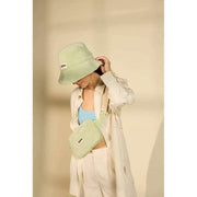 Hindbag Bob Terry Bucket Hat - Amandelgroen